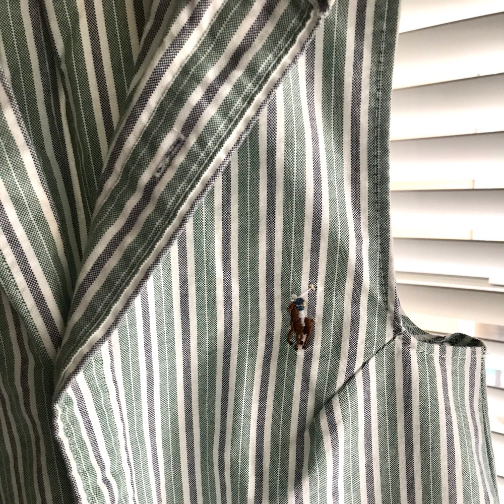 Ralph Lauren collared button up top